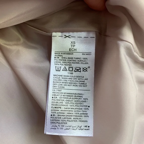 Lightweight Diamond-Quilted Vest Old Navy Size XS - Picture 5 of 5